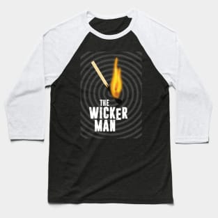 The Wicker Man - Alternative Movie Poster Baseball T-Shirt